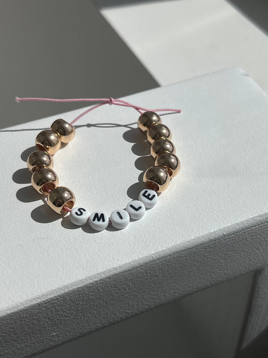 Gold Smile Bracelet