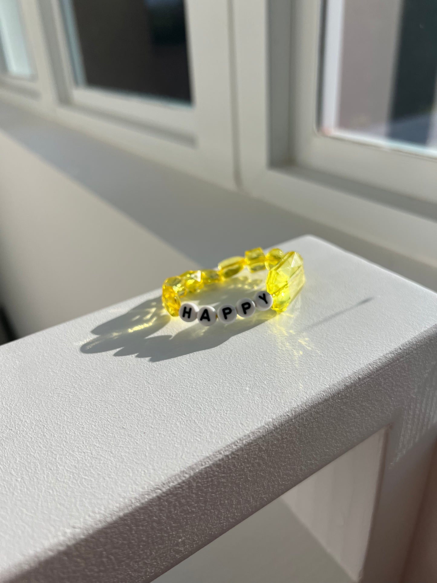 Yellow Happy Bracelet