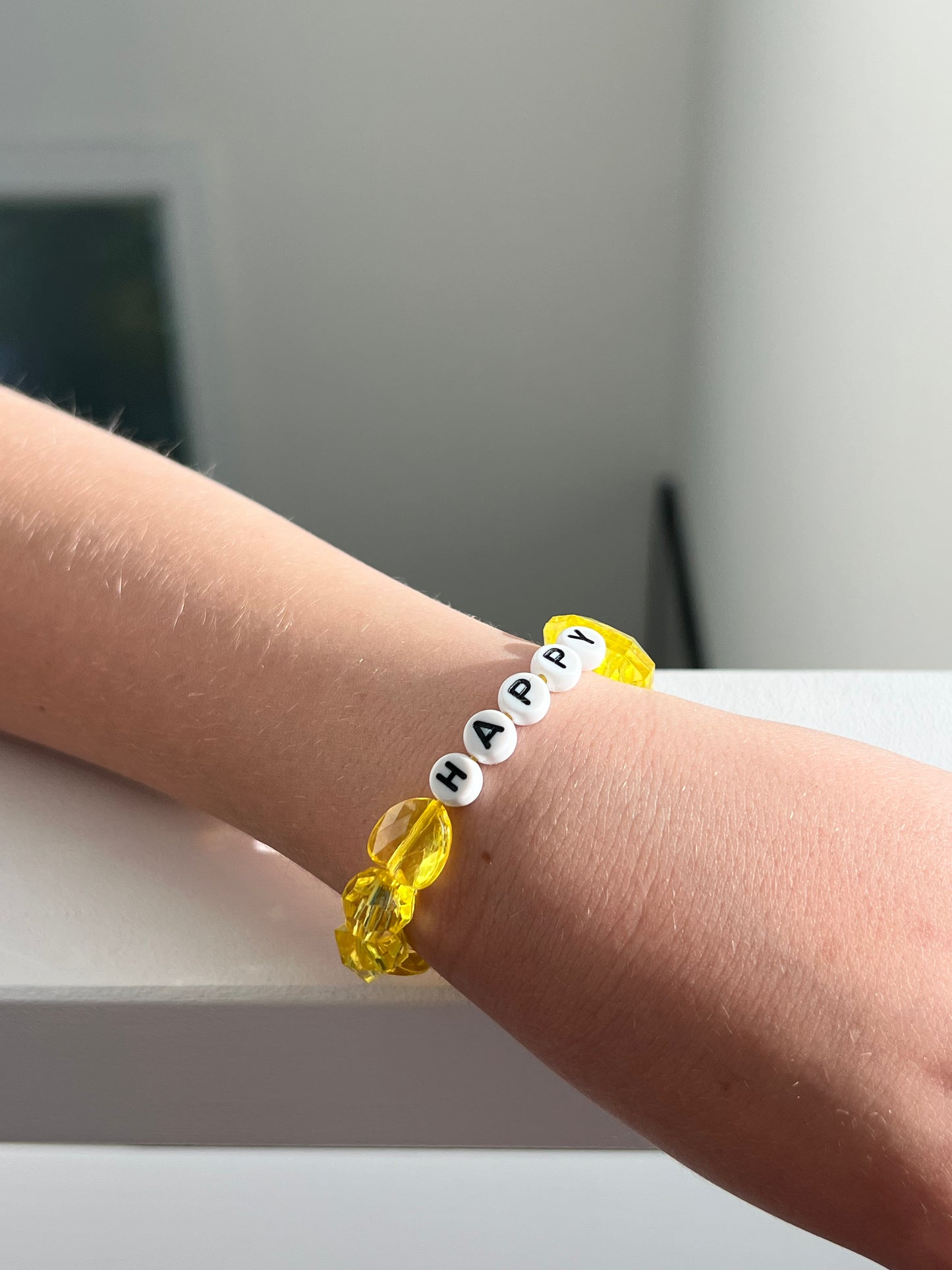 Yellow Happy Bracelet